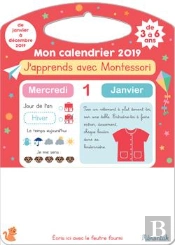 J'Apprends Avec Montessori Mon Calendrier Memoniak 2019