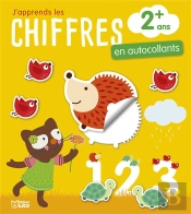 J'Apprends Les Chiffres ; En Autocollants ; 2 Ans +