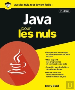 Bertrand.pt - Java Pour Les Nuls 4e