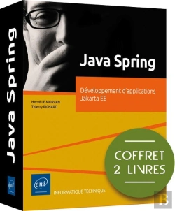 Bertrand.pt - Java Spring - Coffret De 2 Livres : Developpement D'Applications Jakarta Ee