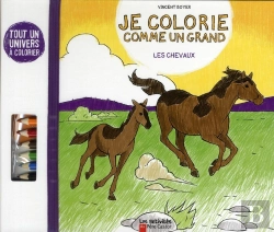 Bertrand.pt - Je Colorie Comme Un Grand ; Les Chevaux