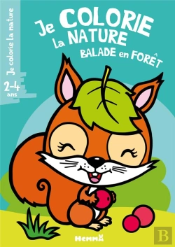 Bertrand.pt - Je Colorie La Nature (2-4 Ans) - Balade En Foret