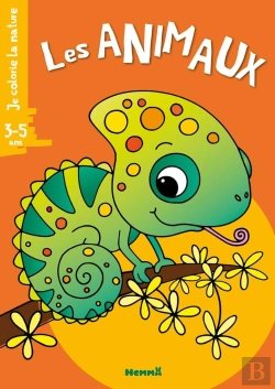Bertrand.pt - Je Colorie La Nature (3-5 Ans) - Les Animaux (Cameleon)