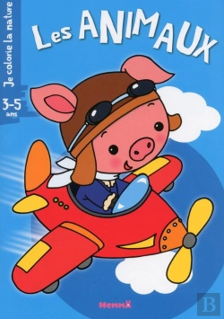 Bertrand.pt - Je Colorie La Nature (3-5 Ans) Les Animaux (Cochon-Avion)