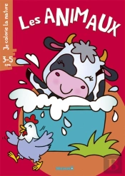 Je Colorie La Nature (3-5 Ans) - Les Animaux (Vache)