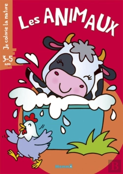 Bertrand.pt - Je Colorie La Nature (3-5 Ans) - Les Animaux (Vache)