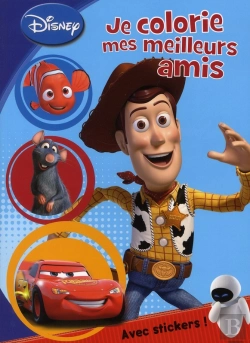 Bertrand.pt - Je Colorie Mes Meilleurs Amis Disney Pixar