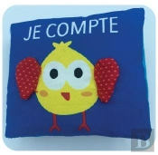 Je Compte En Livre Tissu