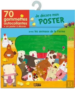 Bertrand.pt - Je Decore Mon Poster Avec Les Gommettes : La Ferme