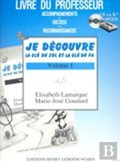Je Découvre La Clé De Sol Et Fa T.1 ; Livre Du Professeur