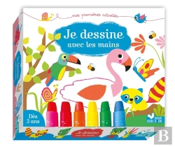 Bertrand.pt - Je Dessine Avec Les Mains - Coffret Avec Pastels Soie
