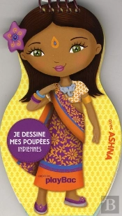 Je Dessine Mes Poupees Indiennes