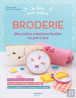 Bertrand.pt - Je Fais Moi-Même : Broderie : Mes Jolies Créations Faciles En Pas À Pas