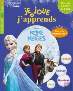 Bertrand.pt - Je Joue Et J'Apprends Reine Des Neiges 5-6 Ans