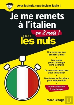 Bertrand.pt - Je Me Remets À L'Italien En 2 Mois ! Pour Les Nuls