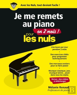 Bertrand.pt - Je Me Remets Au Piano En 2 Mois Pour Les Nuls