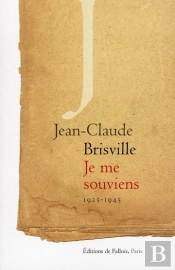 Je Me Souviens. 1925-1939