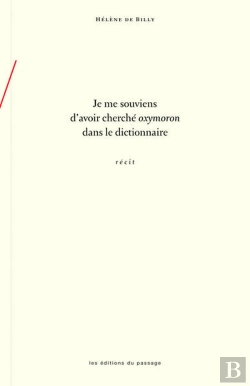 Bertrand.pt - Je Me Souviens D'Avoir Cherche Oxymoron Dans Le Dictionnaire (Avec Cd)
