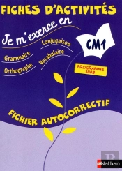 Je M'Exerce En Cm1 ; Fichier Autocorrectif