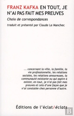 Bertrand.pt - Je N'Ai Pas Fait Mes Preuves ; Choix De Correspondances