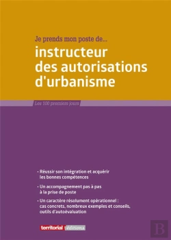 Bertrand.pt - Je Prends Mon Poste D'Instructeur Des Autorisations