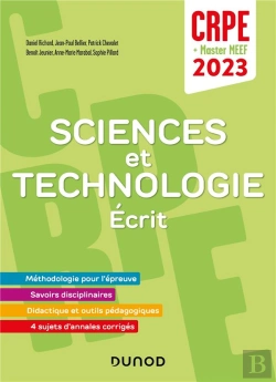 Bertrand.pt - Je Prépare : Concours Professeur Des Écoles ; Sciences Et Technologie ; Écrit / Admissibilité (Édition 2023)