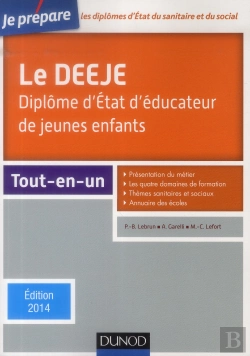Bertrand.pt - Je Prépare Le Deeje ; Diplôme D'Etat D'Éducateur De Jeunes Enfants