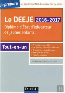 Bertrand.pt - Je Prépare Le Deeje ; Diplôme D'État D'Éducateur De Jeunes Enfants