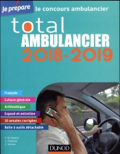 Je Prepare ; Total Ambulancier 2018-2019 ; Concours Ambulancier
