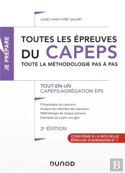 Bertrand.pt - Je Prépare ; Toutes Les Épreuves Du Capeps Et De L'Agrégation D'Eps ; Tout-En-Un (2e Édition)