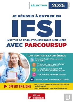 Bertrand.pt - Je Réussis À Entrer En Ifsi Avec Parcoursup 2025 : Pour Intégrer Une École D'Infirmier