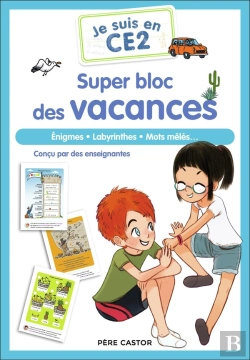 Bertrand.pt - Je Suis En Ce2 : Super Bloc Des Vacances : Énigmes, Labyrinthes, Mots Mêlés...