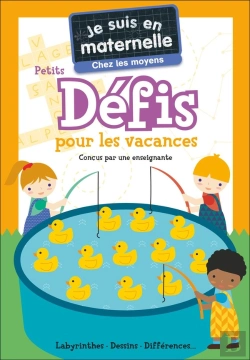Bertrand.pt - Je Suis En Maternelle : Je Suis En Maternelle : Chez Les Moyens : Petits Défis Pour Les Vacances