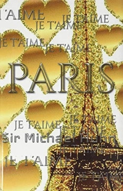 Bertrand.pt - Je T'Aime Gold Glitter Eiffel Tower Creative Blank Journal Sir Michael Designer Edition