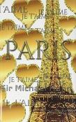 Je T'Aime Gold Glitter Eiffel Tower Creative Blank Journal Sir Michael Designer Edition