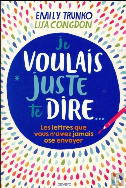 Bertrand.pt - Je Voulais Juste Te Dire