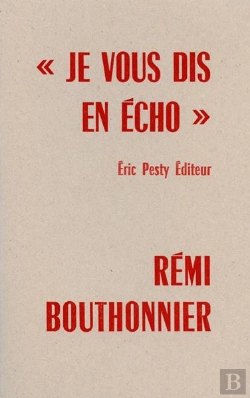 Bertrand.pt - Je Vous Dis En Echo