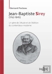 Jean-Baptiste Sirey (1762-1845)