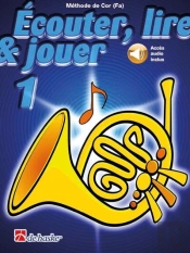 Jean Castelain : Ecouter, Lire & Jouer 1 Cor (Fa) - Recueil + Enregistrement(S) En Ligne