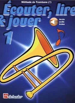 Bertrand.pt - Jean Castelain : Ecouter, Lire & Jouer 1 Trombone - Cle De Fa - Recueil + Enregistrement(S) En Ligne