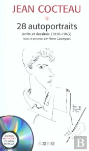 Jean Cocteau ; 28 Autoportraits Ecrits Et Dessines, 1928-1963