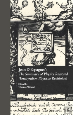 Bertrand.pt - Jean D'Espagnet'S The Summary Of Physics Restored (Enchyridion Physicae Restitutae)