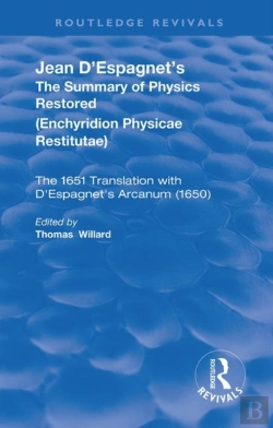 Bertrand.pt - Jean D'Espagnet'S The Summary Of Physics Restored