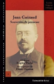 Jean Guiraud. Souvenirs De Jeunesse