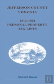 Jefferson County, (West) Virginia, 1814-1824 Personal Property Tax Lists