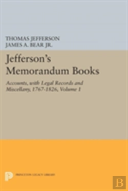 Bertrand.pt - Jefferson'S Memorandum Books, Volume 1