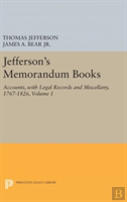 Bertrand.pt - Jefferson'S Memorandum Books, Volume 1