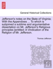 Jefferson'S Notes On The State Of Virgin
