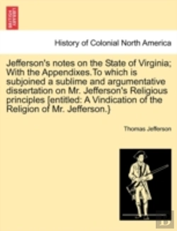 Bertrand.pt - Jefferson'S Notes On The State Of Virgin