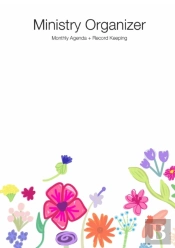 Jehovah'S Witnesses Ministry Organizer, Month At A Glance Agenda + Records + Notes